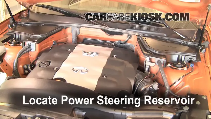 2004 Infiniti FX45 4.5L V8 Power Steering Fluid